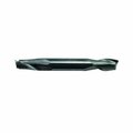 Morse End Mill, Center Cutting Double End Stub Length, Series 5946, 38 Cutter Dia, 3 Overall Length, 9 57278